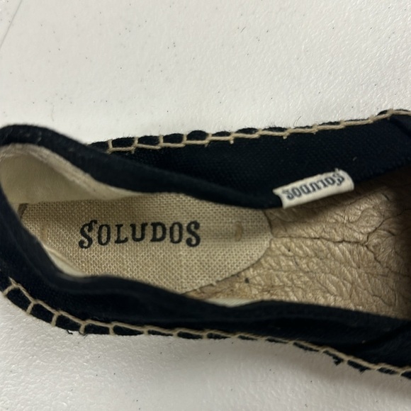 Soludos Womens Original Dali Espadrilles in Black Sz 6 Coastal Grandma Preppy - Picture 8 of 13